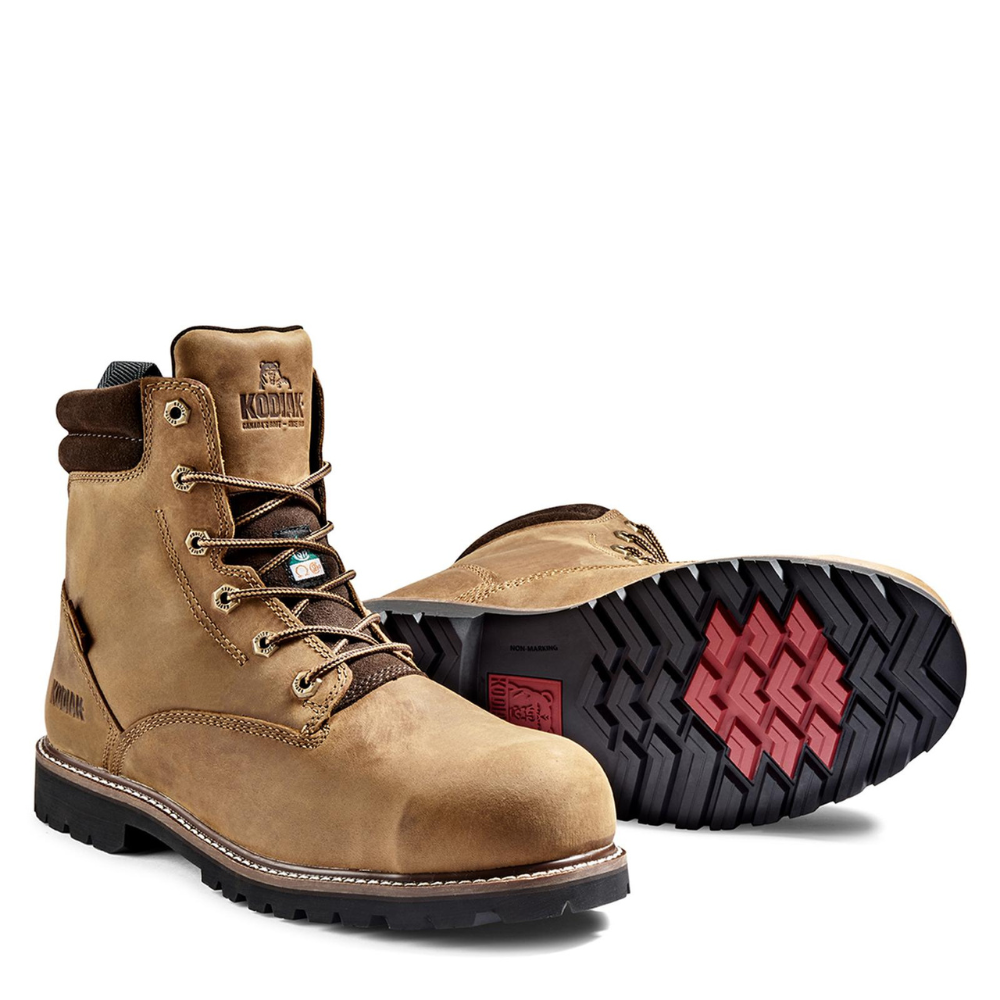 Kodiak KD0A4TFUBRN Mens McKinney 6in Composite Toe Work Boot from GME Supply